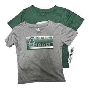Kids Michigan State Spartans 2-piece short sleeve t-shirt set